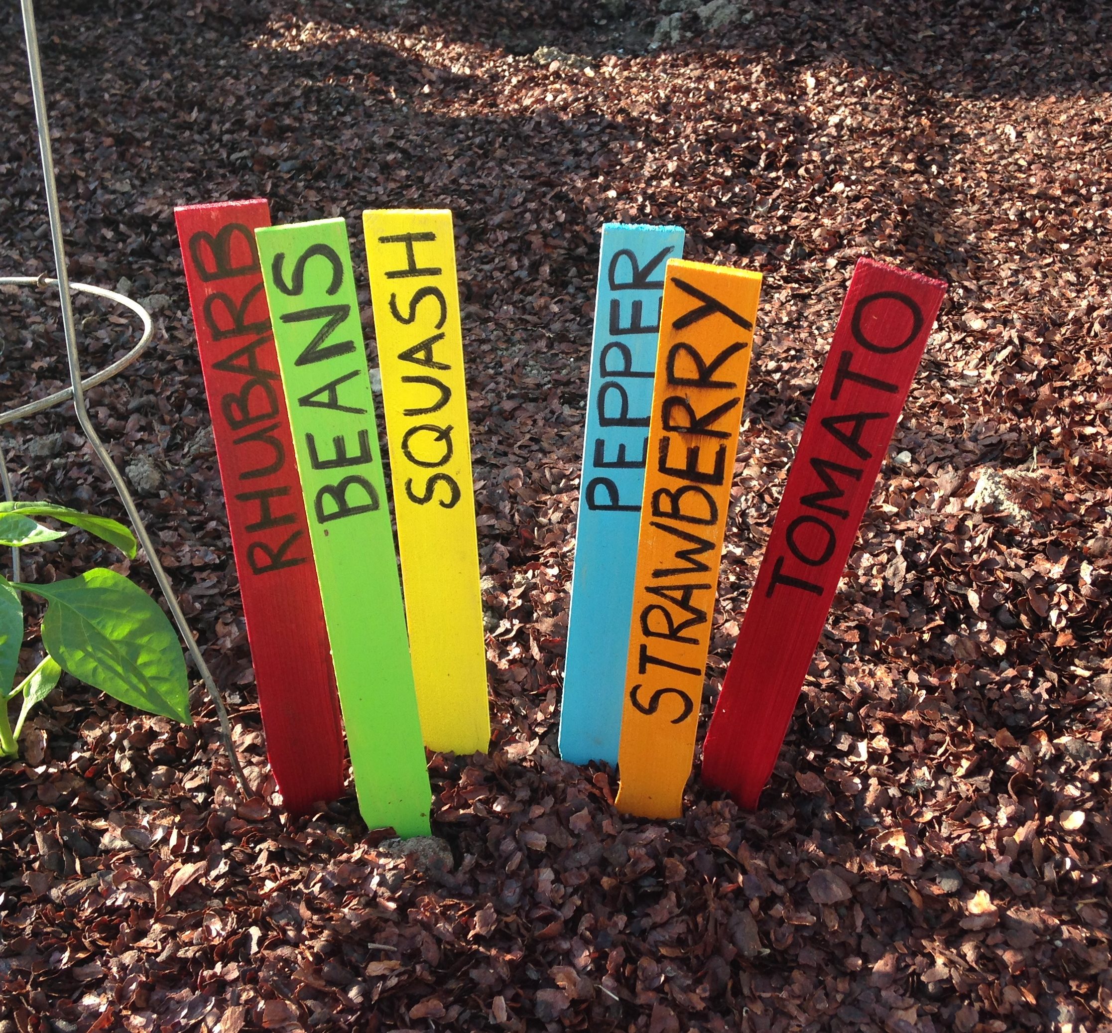 DIY Garden Stakes - Fun Happiness & Life